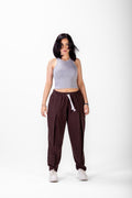 Minimal Lounge Pants - Brown - Women