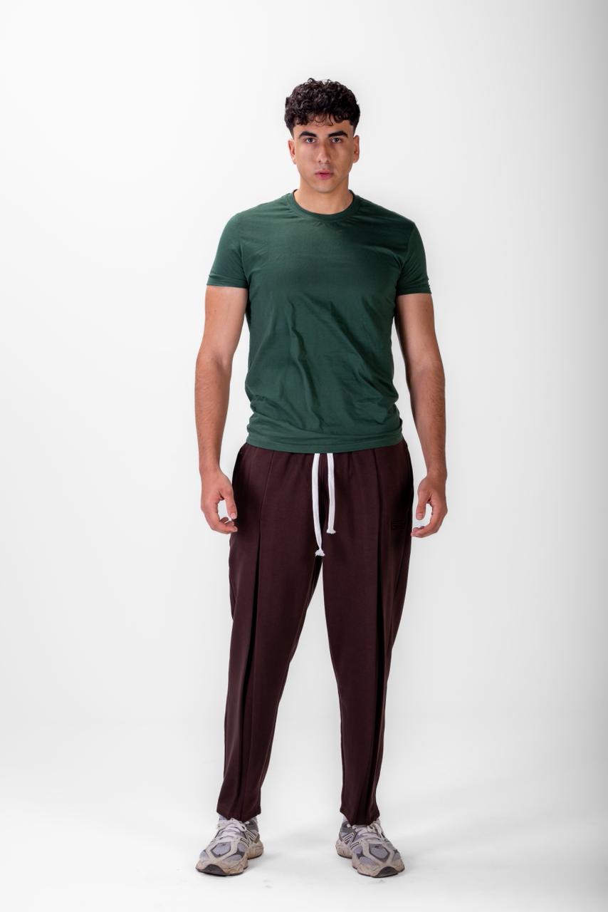 Minimal Lounge Pants - Brown - Men