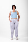 Minimal Lounge Pants - Gray - Women