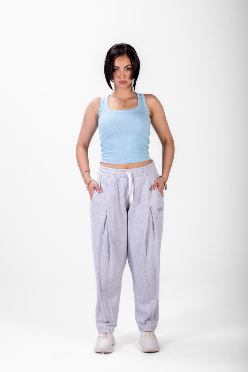 Minimal Lounge Pants - Gray - Women